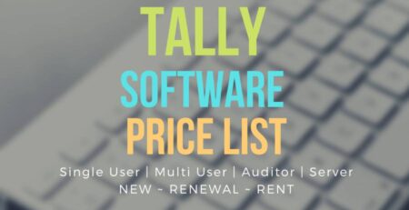Tally Software Price List 2023