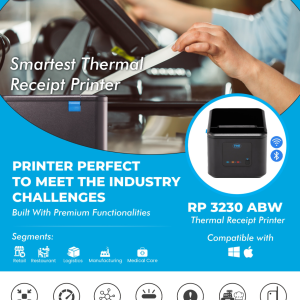 TVS ELECTRONICS RP 3230 ABW 3″ Receipt Printer TVS ELECTRONICS RP 3230 ABW 3″ Receipt Printer